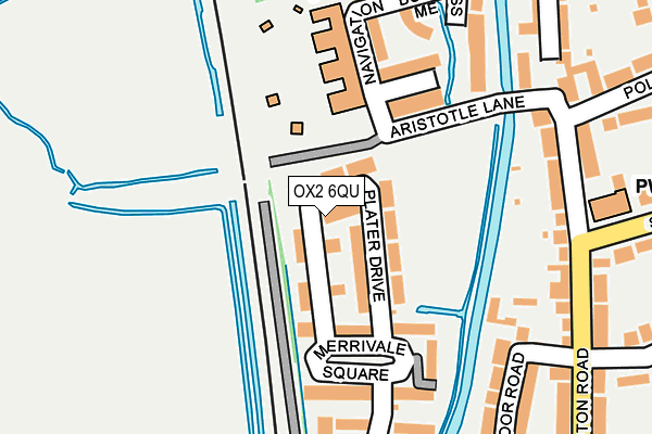 OX2 6QU map - OS OpenMap – Local (Ordnance Survey)