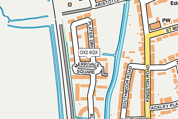 OX2 6QX map - OS OpenMap – Local (Ordnance Survey)
