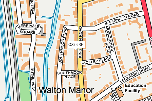 OX2 6RH map - OS OpenMap – Local (Ordnance Survey)