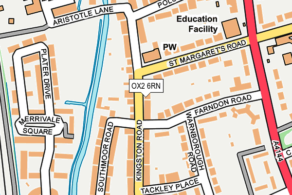 OX2 6RN map - OS OpenMap – Local (Ordnance Survey)