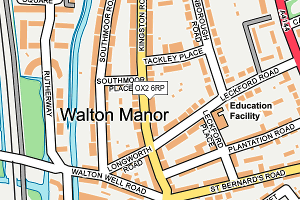 OX2 6RP map - OS OpenMap – Local (Ordnance Survey)