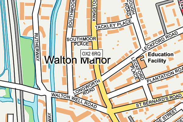 OX2 6RQ map - OS OpenMap – Local (Ordnance Survey)