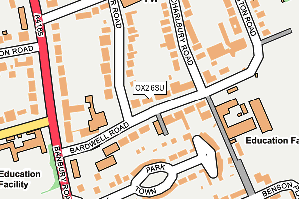 OX2 6SU map - OS OpenMap – Local (Ordnance Survey)