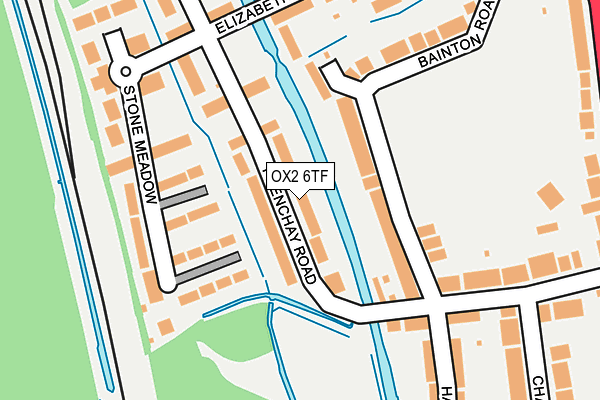 OX2 6TF map - OS OpenMap – Local (Ordnance Survey)