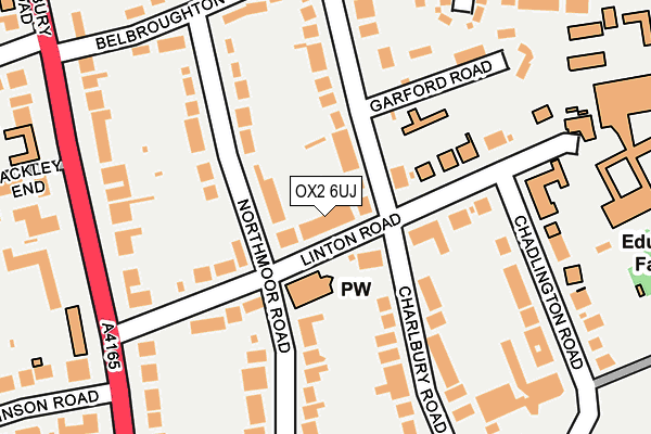 OX2 6UJ map - OS OpenMap – Local (Ordnance Survey)