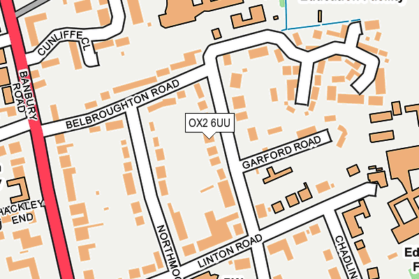 OX2 6UU map - OS OpenMap – Local (Ordnance Survey)