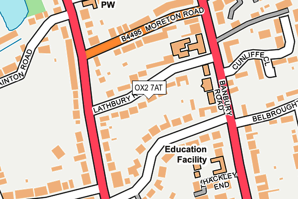 OX2 7AT map - OS OpenMap – Local (Ordnance Survey)