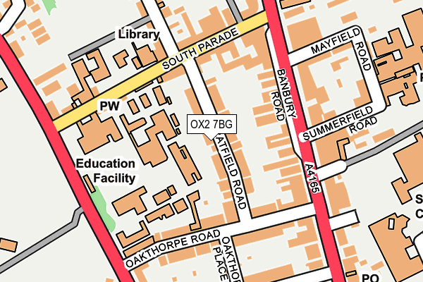 OX2 7BG map - OS OpenMap – Local (Ordnance Survey)