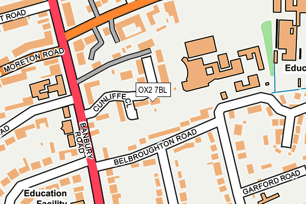 OX2 7BL map - OS OpenMap – Local (Ordnance Survey)