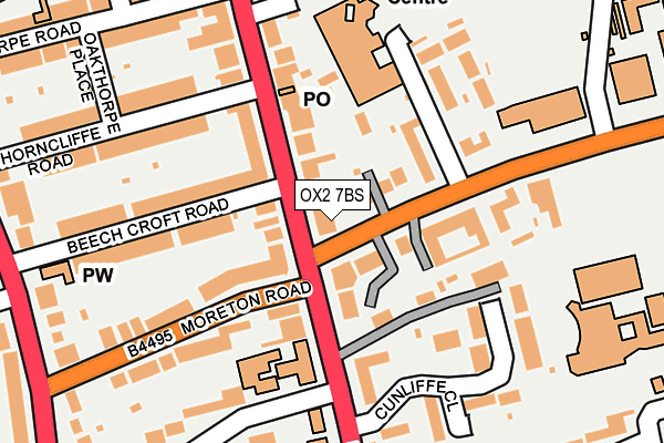 OX2 7BS map - OS OpenMap – Local (Ordnance Survey)