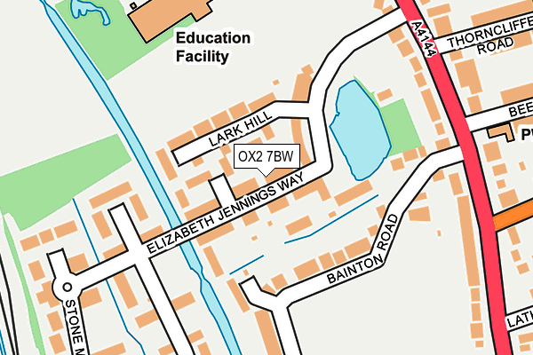 OX2 7BW map - OS OpenMap – Local (Ordnance Survey)