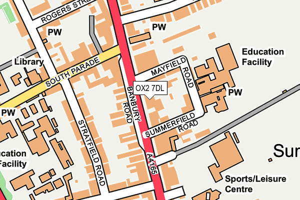 Map of THE OXFORD EDITORS LIMITED at local scale