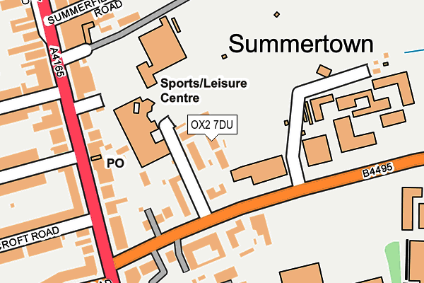 OX2 7DU map - OS OpenMap – Local (Ordnance Survey)