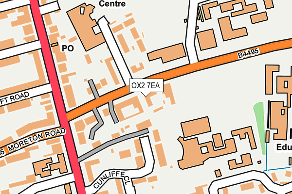 OX2 7EA map - OS OpenMap – Local (Ordnance Survey)