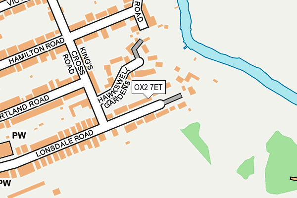 OX2 7ET map - OS OpenMap – Local (Ordnance Survey)