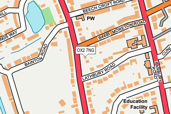 OX2 7NG map - OS OpenMap – Local (Ordnance Survey)