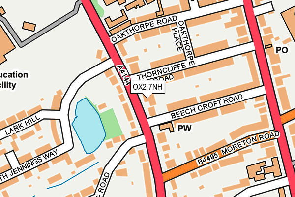 OX2 7NH map - OS OpenMap – Local (Ordnance Survey)