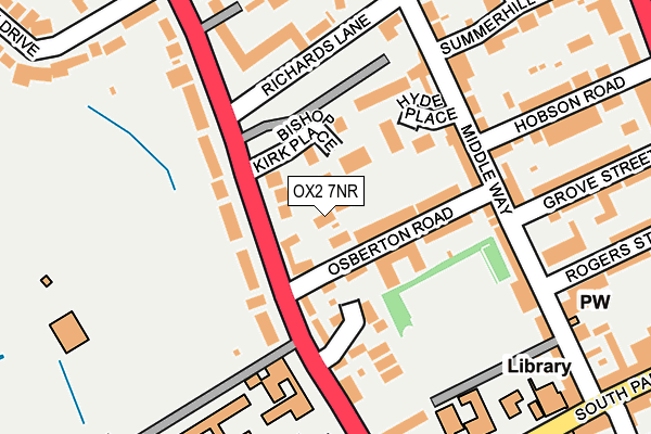 OX2 7NR map - OS OpenMap – Local (Ordnance Survey)