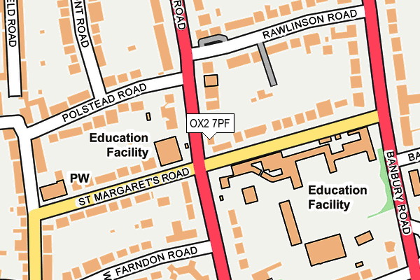 OX2 7PF map - OS OpenMap – Local (Ordnance Survey)