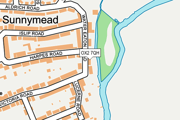 OX2 7QH map - OS OpenMap – Local (Ordnance Survey)