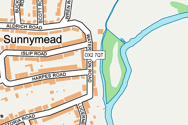 OX2 7QT map - OS OpenMap – Local (Ordnance Survey)
