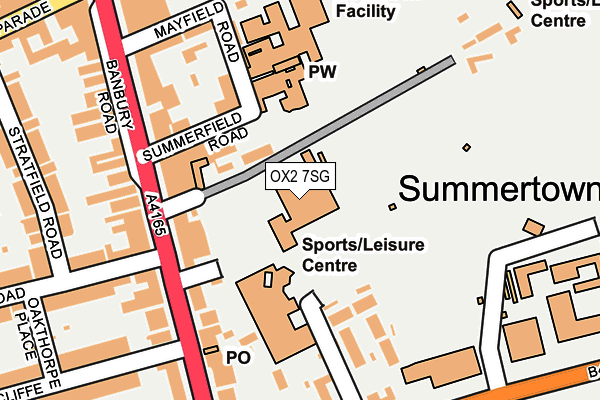 OX2 7SG map - OS OpenMap – Local (Ordnance Survey)