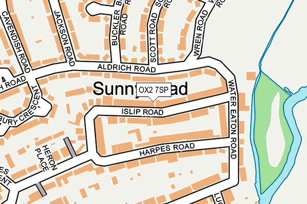 OX2 7SP map - OS OpenMap – Local (Ordnance Survey)