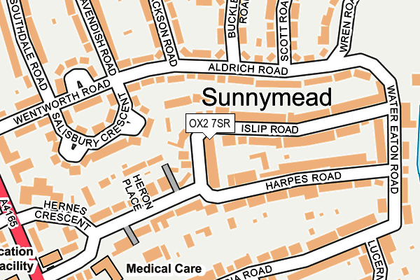 OX2 7SR map - OS OpenMap – Local (Ordnance Survey)