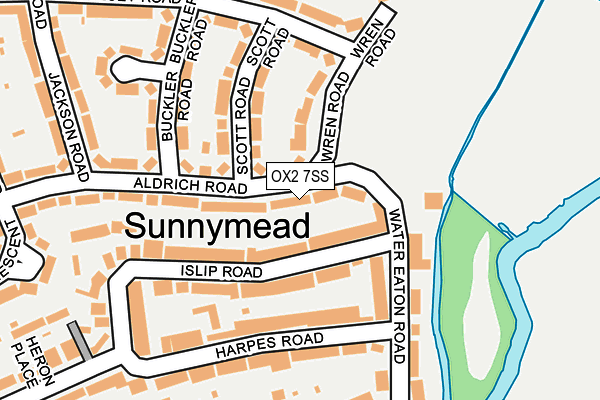 OX2 7SS map - OS OpenMap – Local (Ordnance Survey)