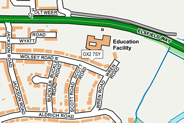 OX2 7SY map - OS OpenMap – Local (Ordnance Survey)