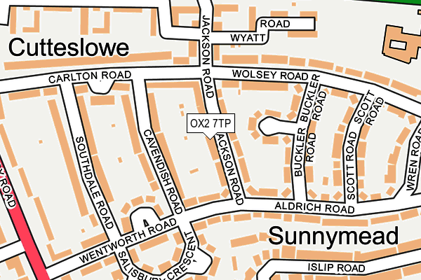 OX2 7TP map - OS OpenMap – Local (Ordnance Survey)