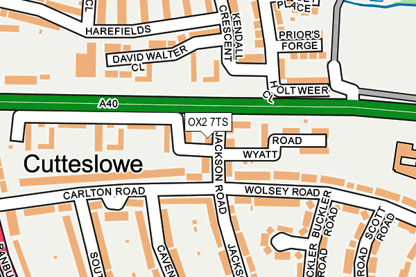 OX2 7TS map - OS OpenMap – Local (Ordnance Survey)