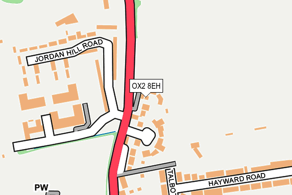 OX2 8EH map - OS OpenMap – Local (Ordnance Survey)