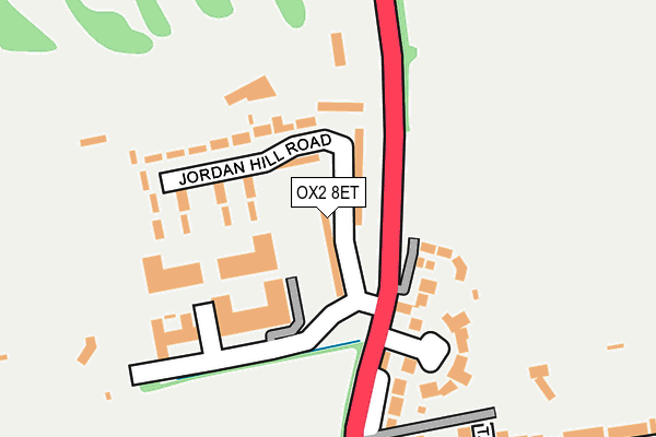 OX2 8ET map - OS OpenMap – Local (Ordnance Survey)