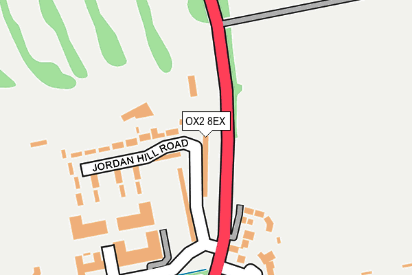 OX2 8EX map - OS OpenMap – Local (Ordnance Survey)