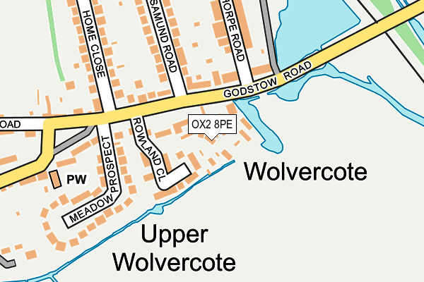 Map of SUNWOO OXFORD LTD. at local scale