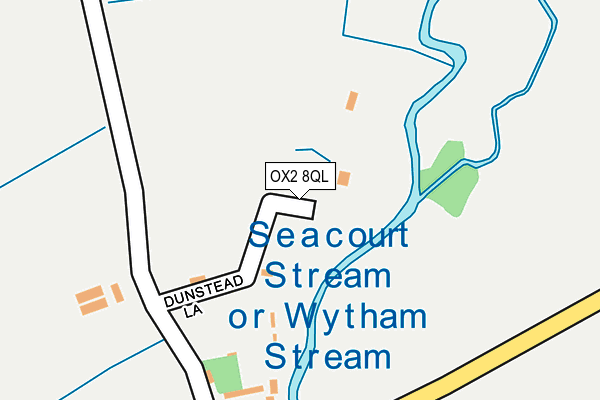 OX2 8QL map - OS OpenMap – Local (Ordnance Survey)