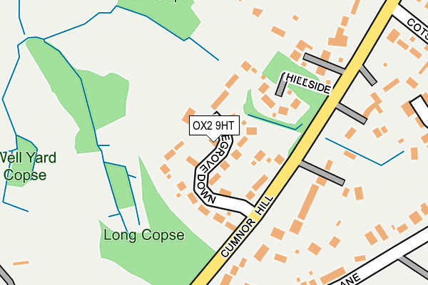 OX2 9HT map - OS OpenMap – Local (Ordnance Survey)