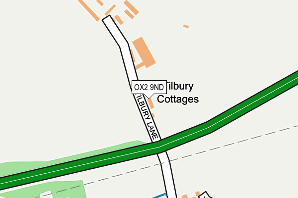 OX2 9ND map - OS OpenMap – Local (Ordnance Survey)