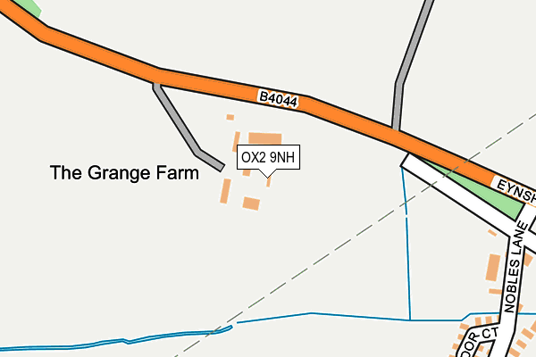 OX2 9NH map - OS OpenMap – Local (Ordnance Survey)