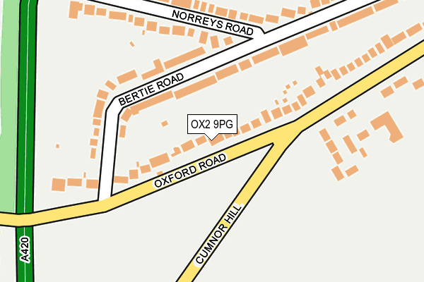 OX2 9PG map - OS OpenMap – Local (Ordnance Survey)