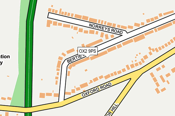 OX2 9PS map - OS OpenMap – Local (Ordnance Survey)