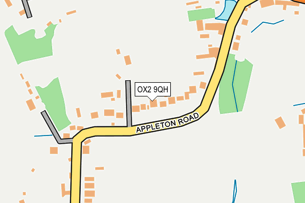 OX2 9QH map - OS OpenMap – Local (Ordnance Survey)
