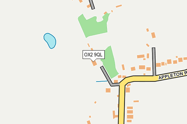 OX2 9QL map - OS OpenMap – Local (Ordnance Survey)