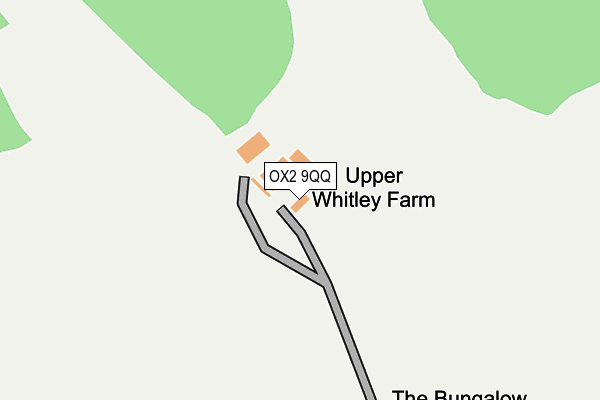 OX2 9QQ map - OS OpenMap – Local (Ordnance Survey)