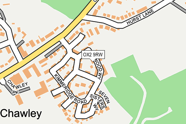 Map of CHERWELL PROPERTY HOLDING LIMITED at local scale