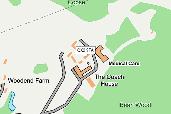 OX2 9TA map - OS OpenMap – Local (Ordnance Survey)