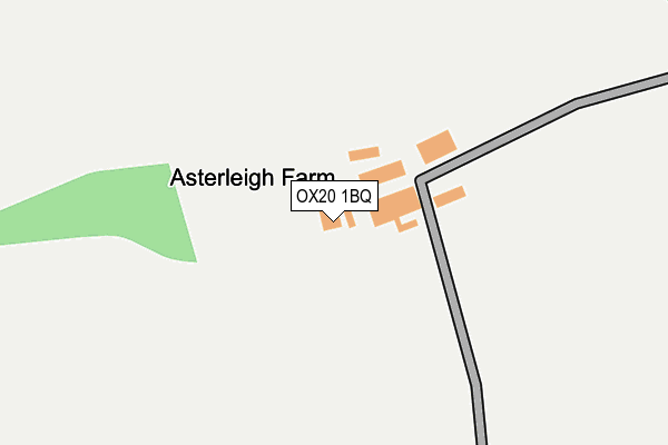 OX20 1BQ map - OS OpenMap – Local (Ordnance Survey)
