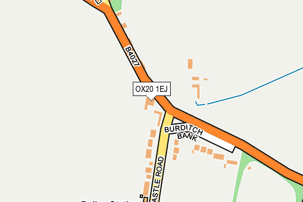 OX20 1EJ map - OS OpenMap – Local (Ordnance Survey)