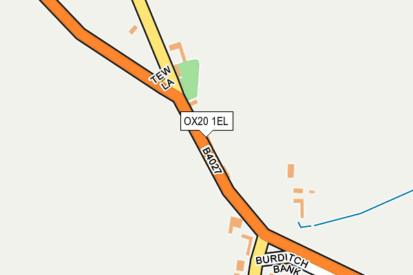 OX20 1EL map - OS OpenMap – Local (Ordnance Survey)